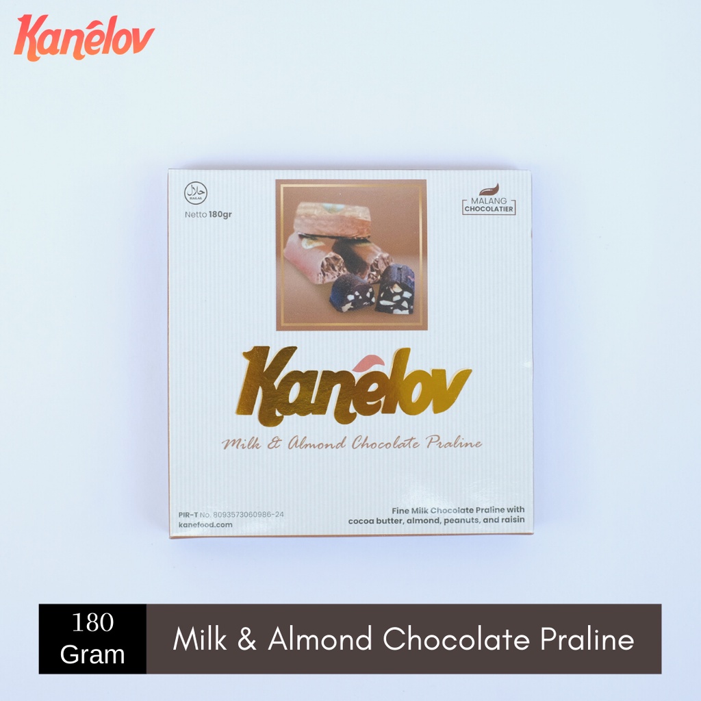 

Kanelov Milk & Almond Chocolate Praline - Cokelat Praline ala Cokelat Belgia