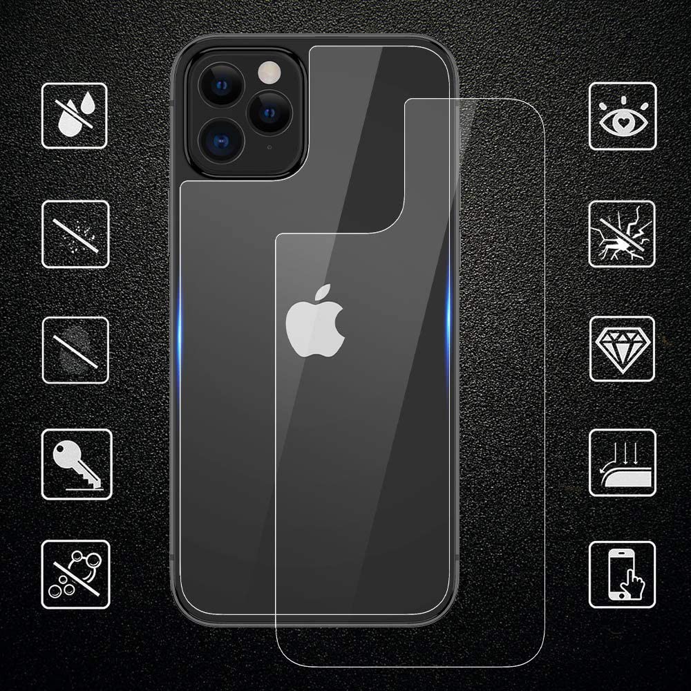 CLEAR Tempered glass BELAKANG IPHONE 14 PRO MAX / 14 PRO / 14 PLUS / 14 / 13 PRO MAX / 13 PRO / 13 MINI / 13 / 12 PRO MAX / 12 PRO / 12 MINI / 12