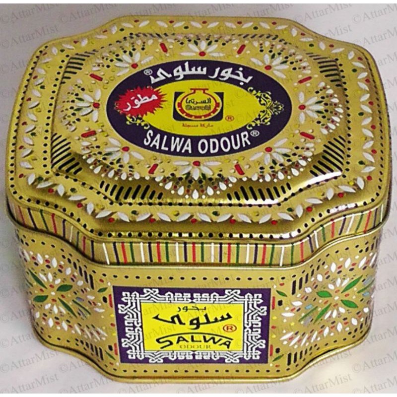 Dupa Arab Buhur Salwa | Bukhur | Boukhur Salwa Oudur Pengharum Aromatherapy