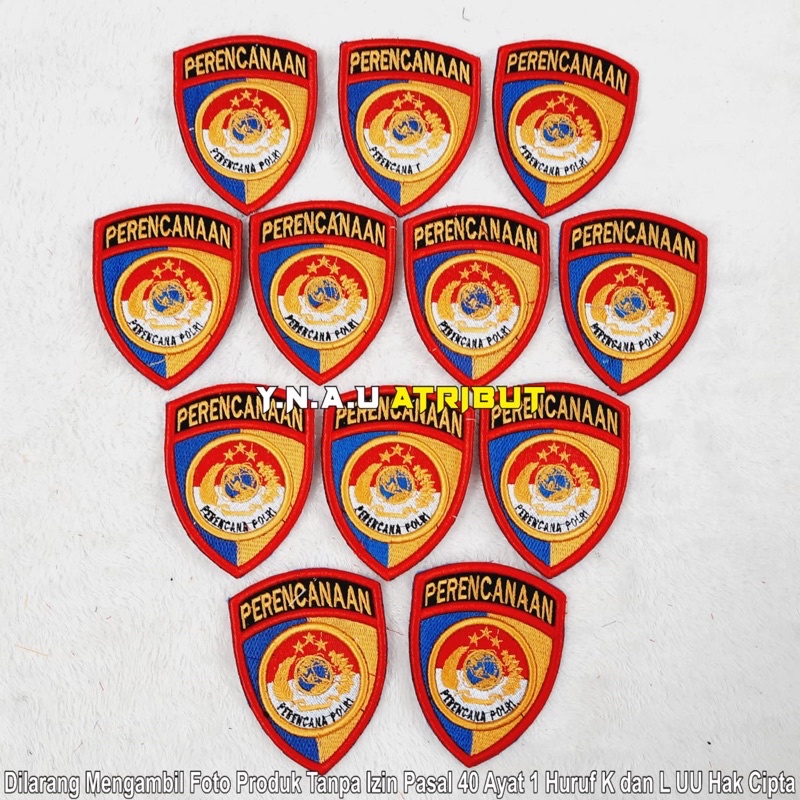 ATRIBUT PDL POLRI/PDL BEAT LENGAN PERENCANA POLRI