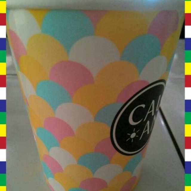 Paper Cup NON Gagang - Gelas Kopi 8 Oz - Paper Cup Motif - ISI 50 pc