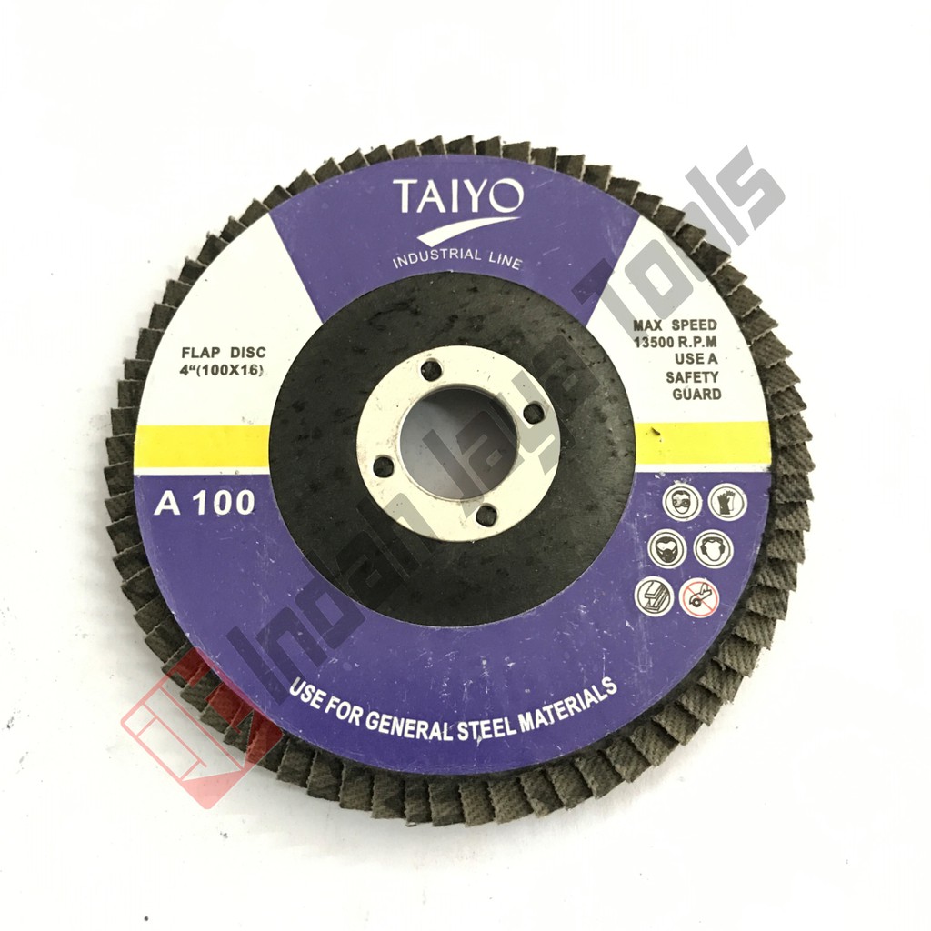 Flap Disc Taiyo No 100 / Amplas Susun / Amplas Tumpuk