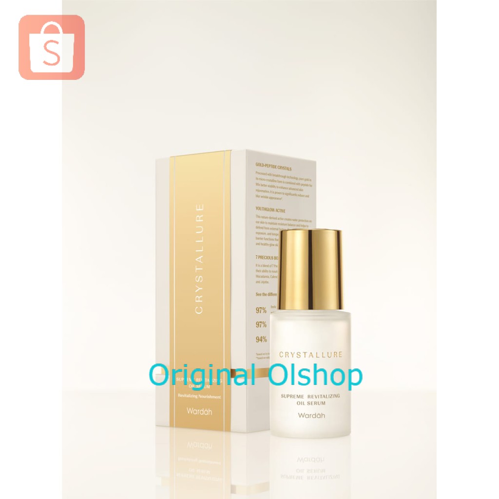 Jual Wardah Crystallure Supreme Revitalizing Oil Serum ORIGINAL