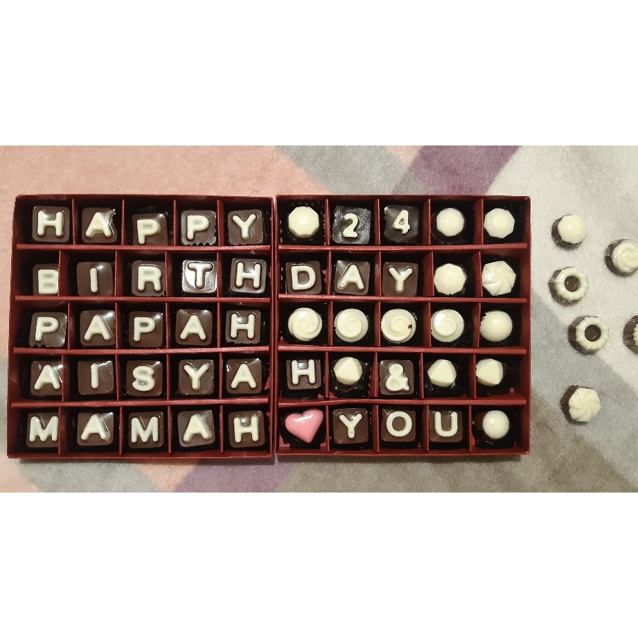 Kotak Coklat - Kotak Nastar - Kotak Moci Sekat 7x8