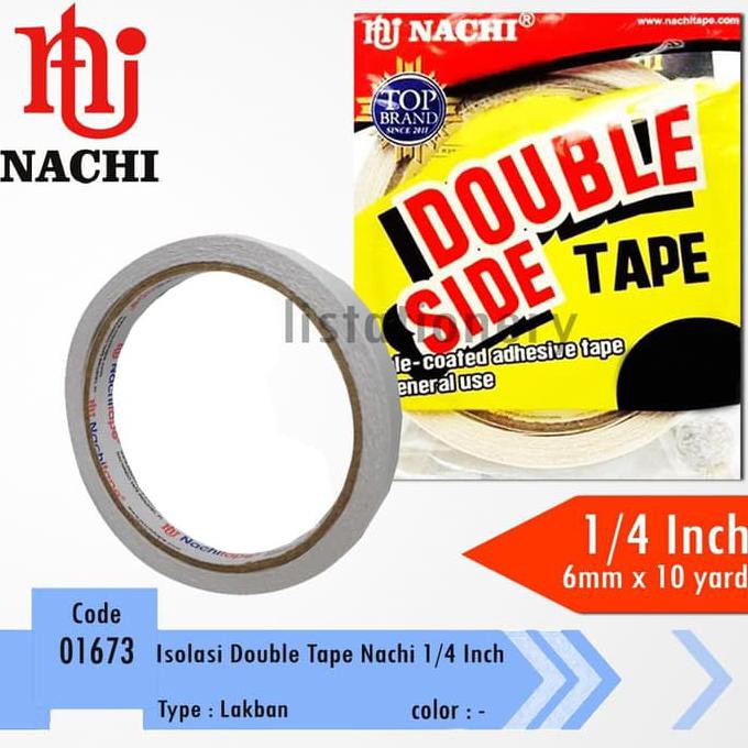 

Best Seller] Isolasi Double Tape Nachi 1/4 Inch