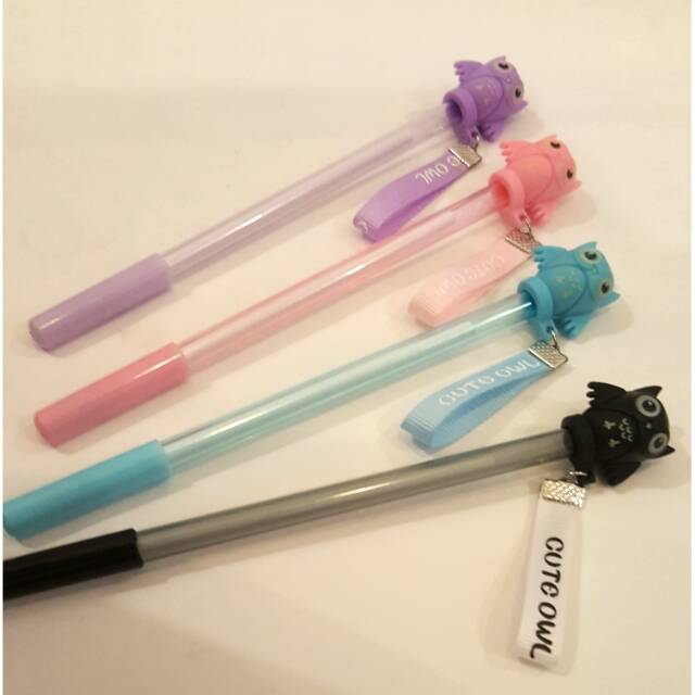 

UQS PULPEN GEL OWL / PULPEN MURAH / PULPEN LUCU / PULPEN KARAKTER / ALAT TULIS / ALAT SEKOLAH / OWL
