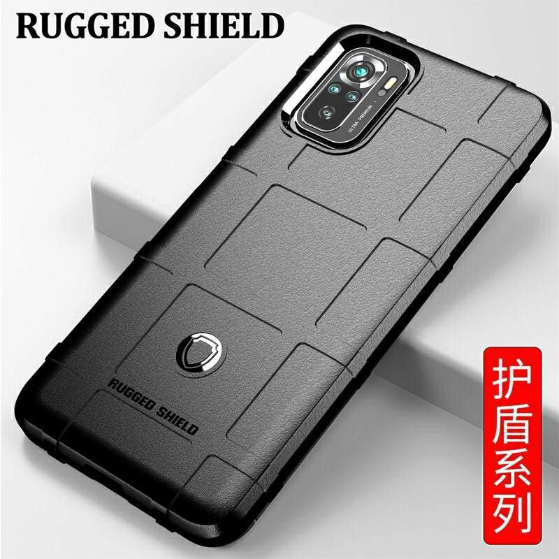 Redmi Note 10 / Note10 Pro Rugged Shield Cover Militery Premium Cover Tebal Soft Case