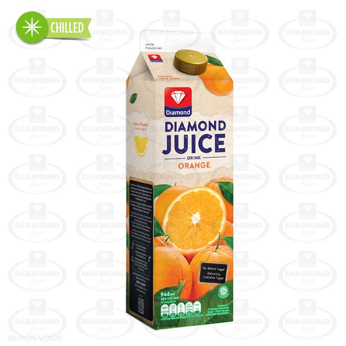 

(BISA COD) DIAMOND JUICE CRANBERRY UNSWEET 946 ML - ORANGE