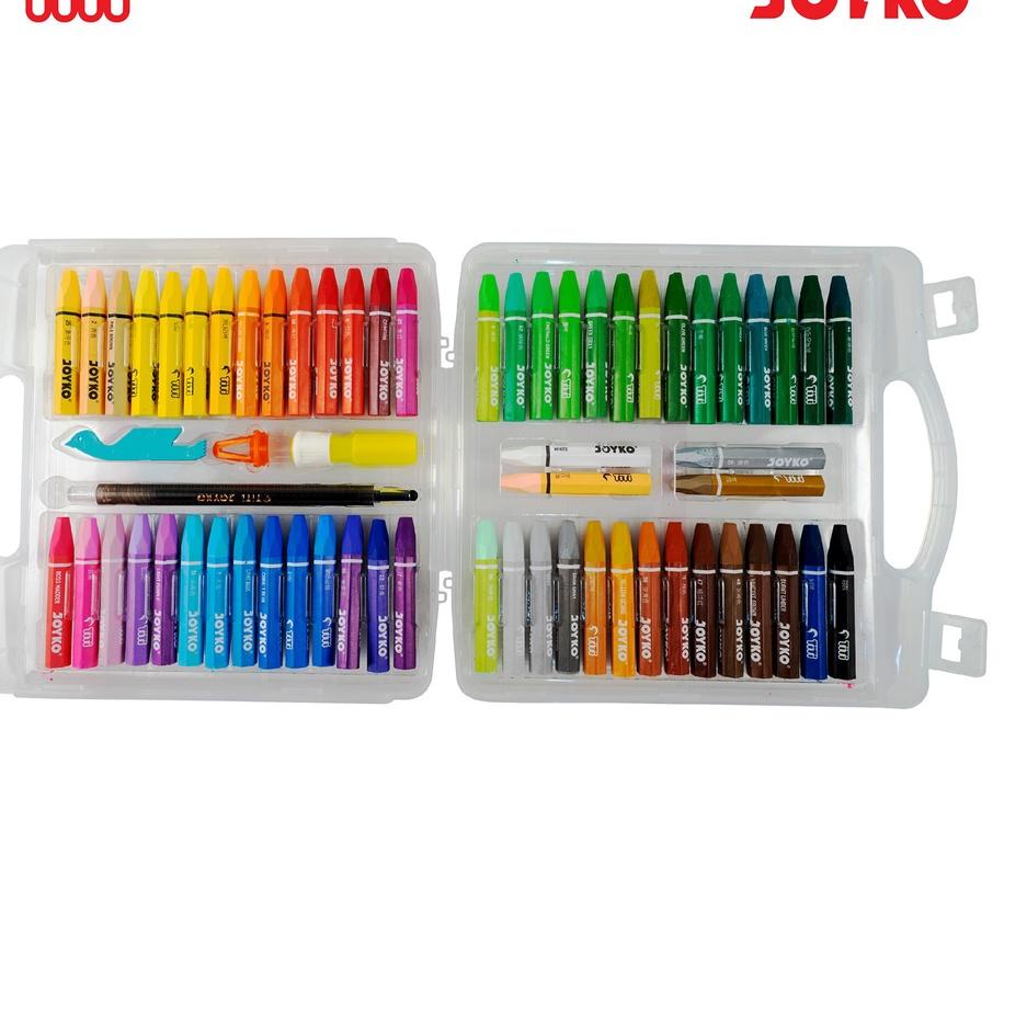 

Kejutan Baru Oil Pastel Krayon Minyak Joyko TiTi OP-55S 55 Warna Colors