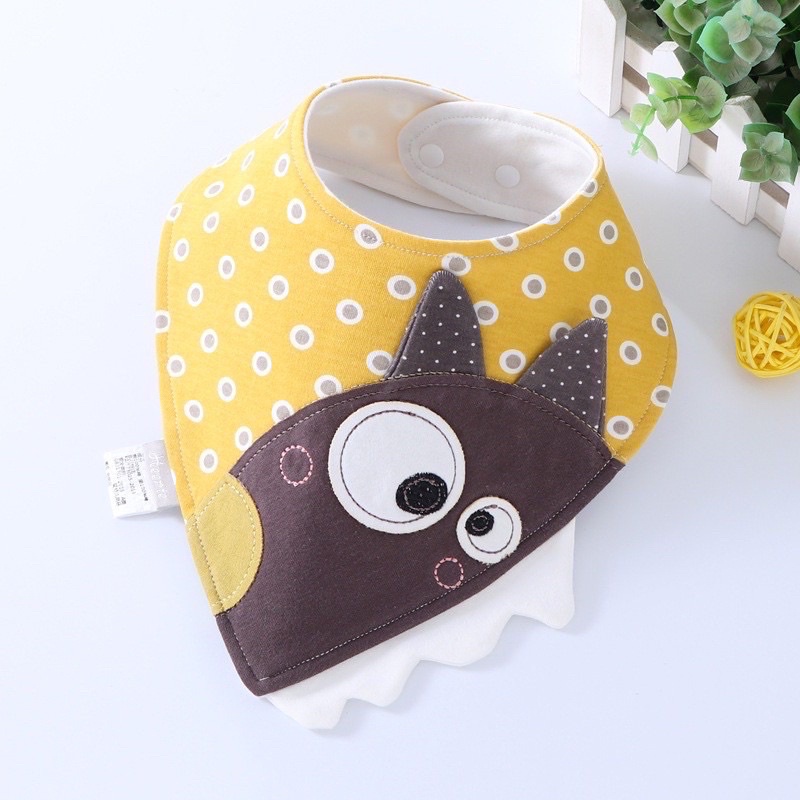 Bib Slabber Handuk Air Liur Bayi Anti Air Celemek Tadah Air Bayi MHL