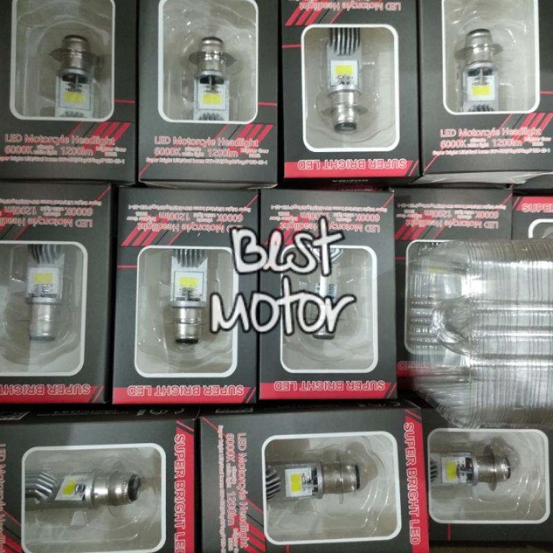 Bholam Lampu LED Depan Jupiter Z MX Vega R F1ZR H6 AC/DC 12 Volt Super Terang 6000k