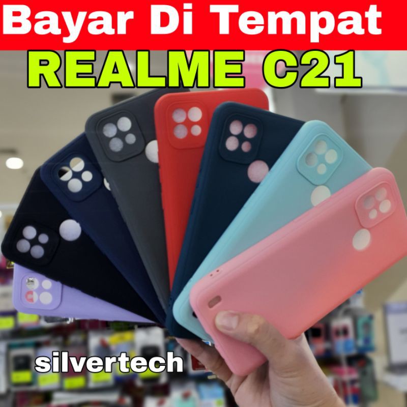 Kesing Silikon Realme C21 Softcase Realme C21 C21  | Silikon Realme C21