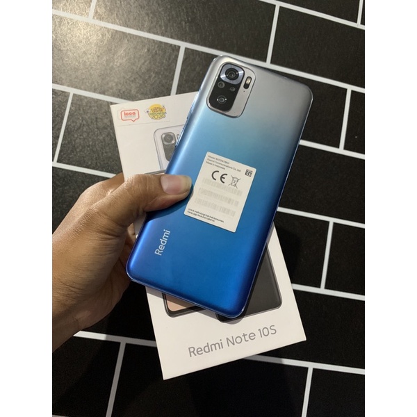 redmi note 10s 8/128 bekas kondisi mulus