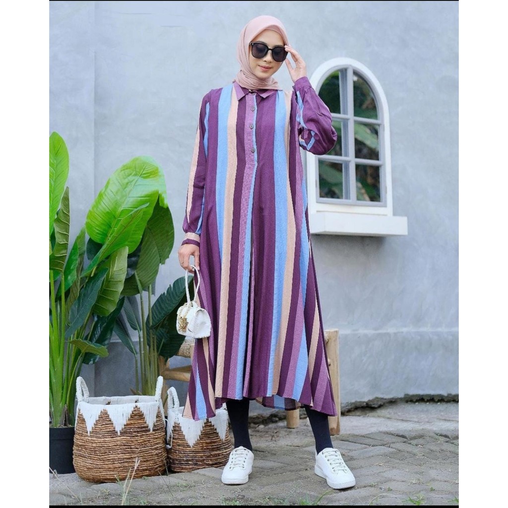 VIEW GAMIS MIDI DRESS PREMIUM