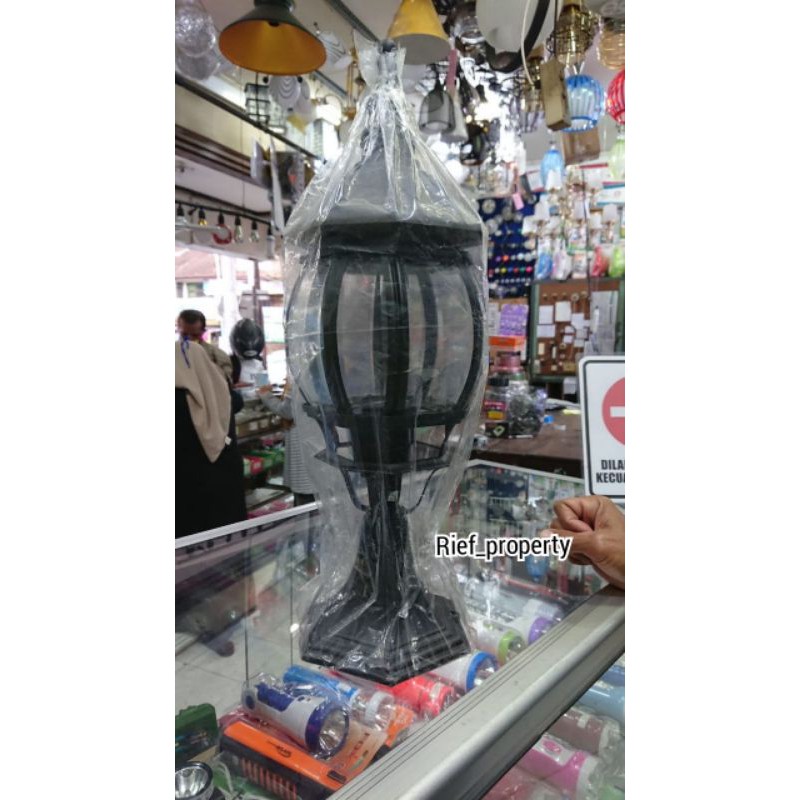Jual Lampu pilar pagar minimalis klasik type 1003 s/bk | Shopee Indonesia