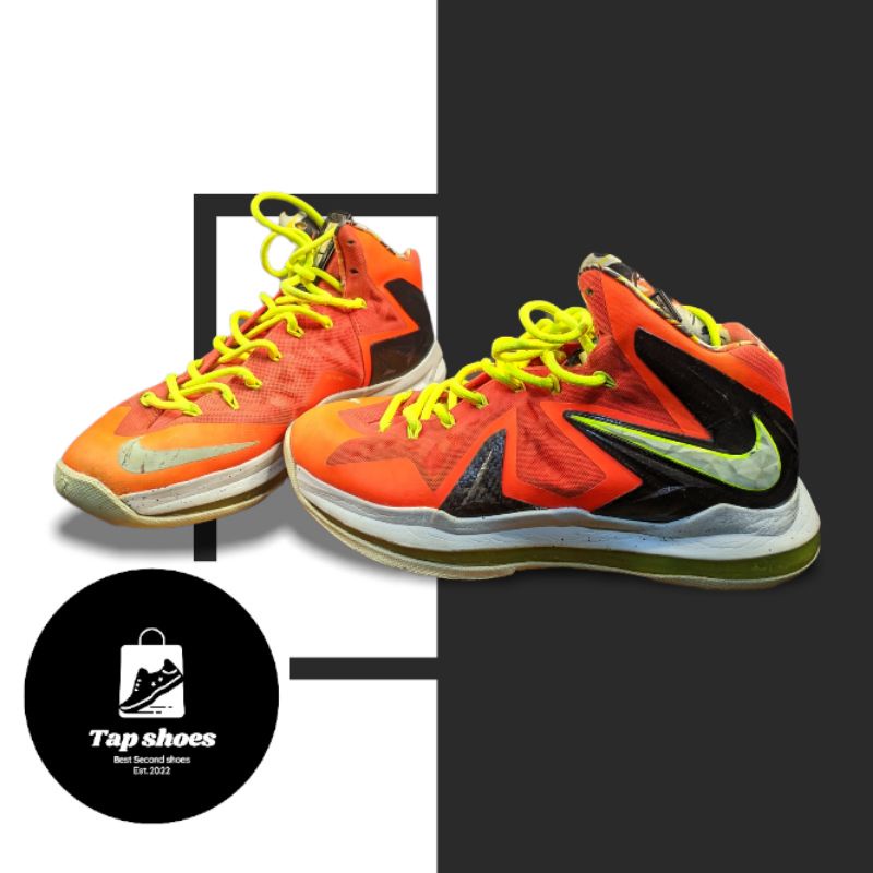 BASKET SNEAKERS -NIKE LE BRON 10 X PS SECOND ORIGINAL SIZE 42