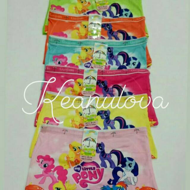 FREYA KIDS Boxer anak perempuan Art Karet Besar