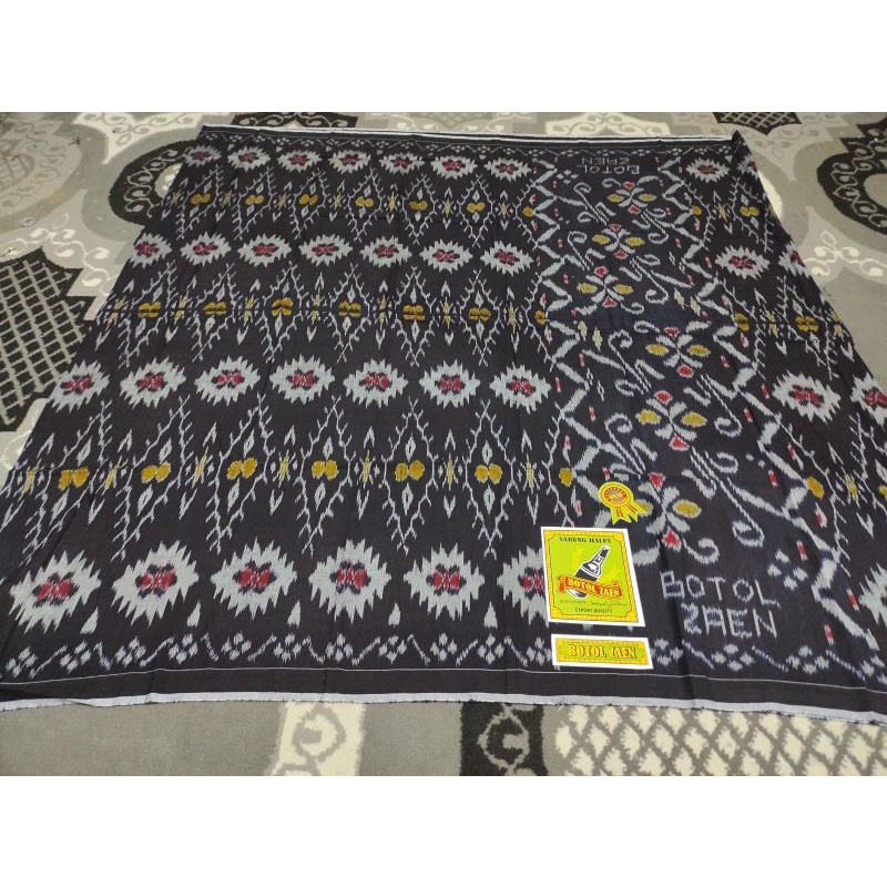 (COD) Sarung Goyor Super Asli Tenun ATMB (Jahit Tengah)
