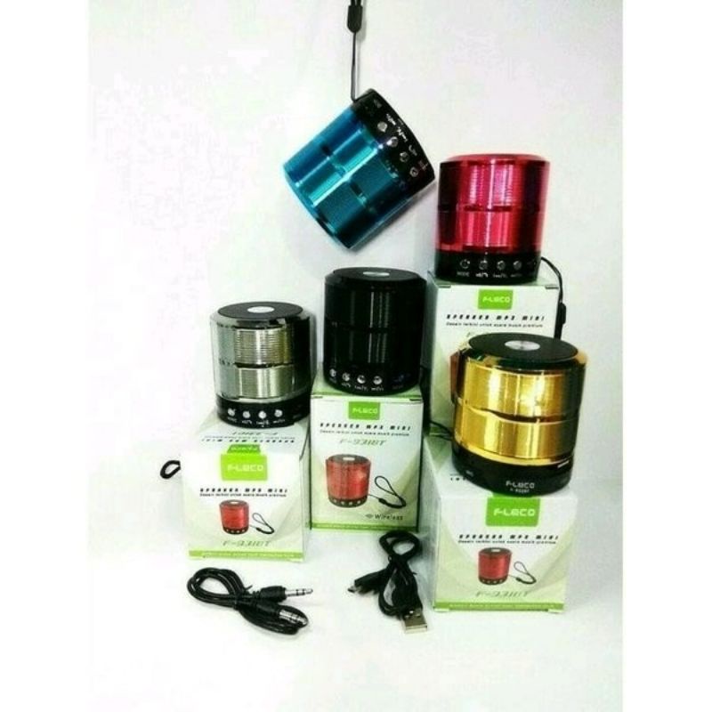 Fleco Speaker Bluetooth F931 BT Memory USB SUPPORT BLUETOOTH MP3