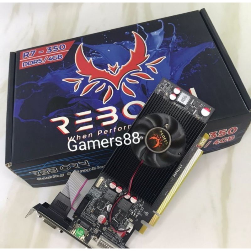 VGA CARD Ati Radeon AMD R7 350 4GB DDR5 128Bit