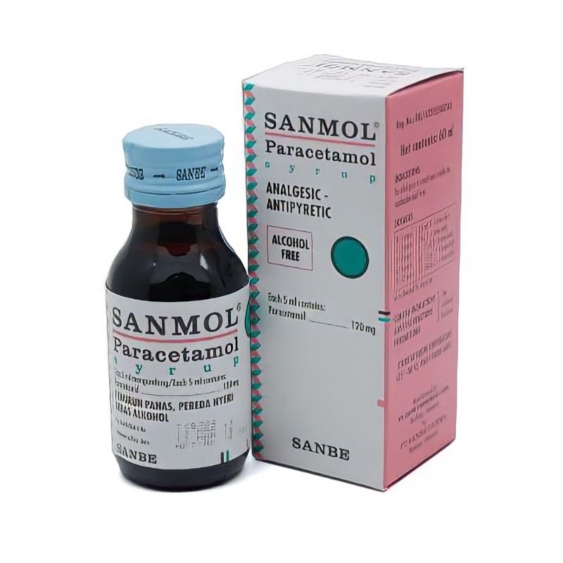 Sanmol Sirup 60 ml / Sanmol Syrup 60 ml