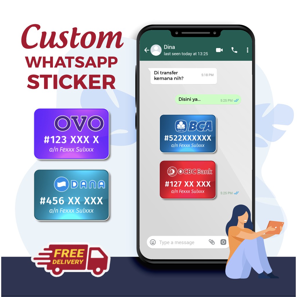 Whatsapp Sticker Bank Custom