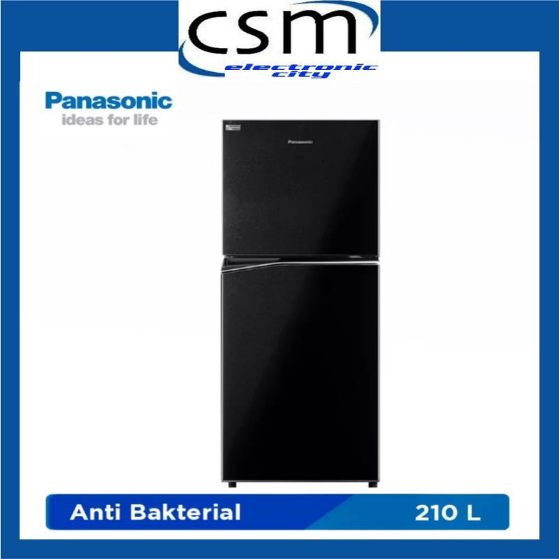 Panasonic NR-BB211Q-PK Kulkas [2 Pintu/ 210 L] GARANSI RESMI