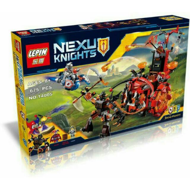 LEGO LEPIN 14005 NEXO KNIGHTS JESTRO'S EVIL MOBILE