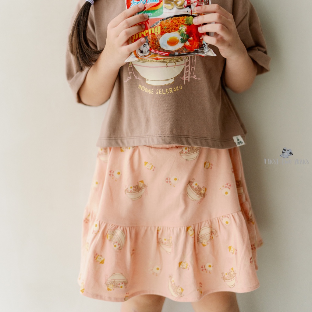 Bohopanna - Emily Skirt X Indomie / Rok Anak Perempuan