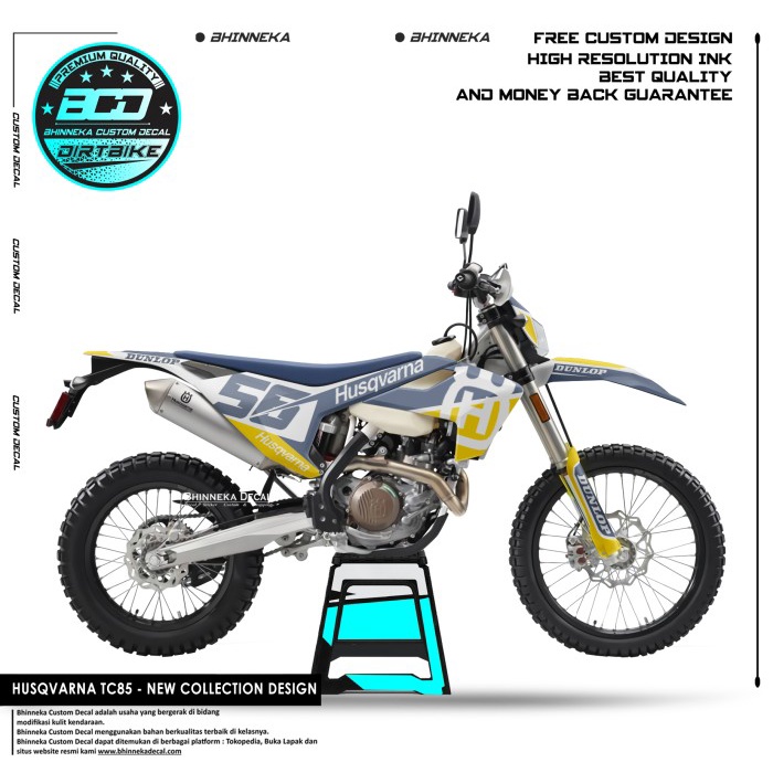 DECAL PREMIUN CLASS HUSQVARNA