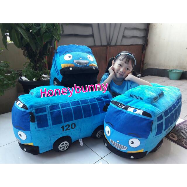 Boneka bus tayo super besar (jumbo)