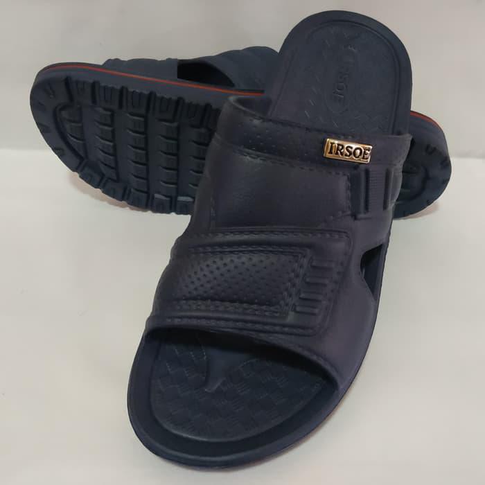 Sandal Murah Jumbo S40-44 Irsoe Sendal Selop Karet Pria