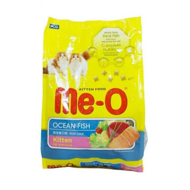 Me-O Kitten Ocean Fish Repack Cat Food Meo