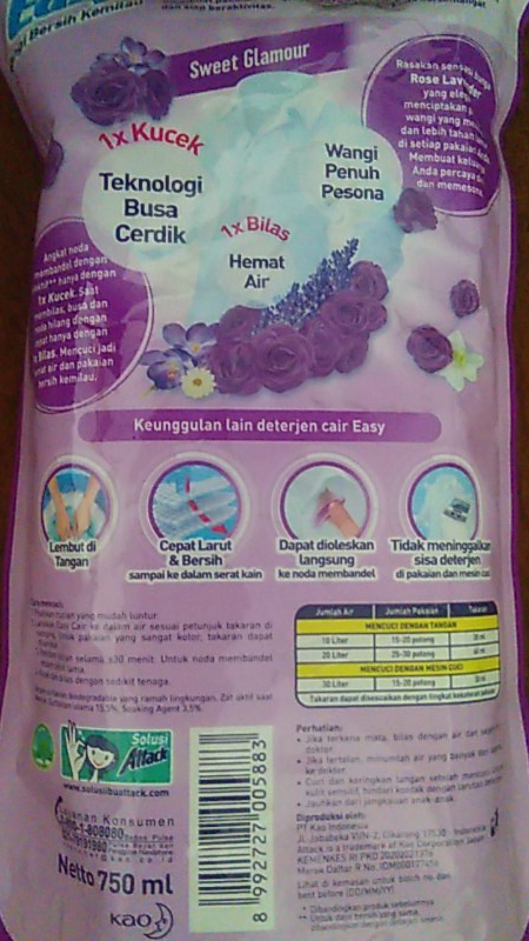 Attack Rinso So Klin Cair