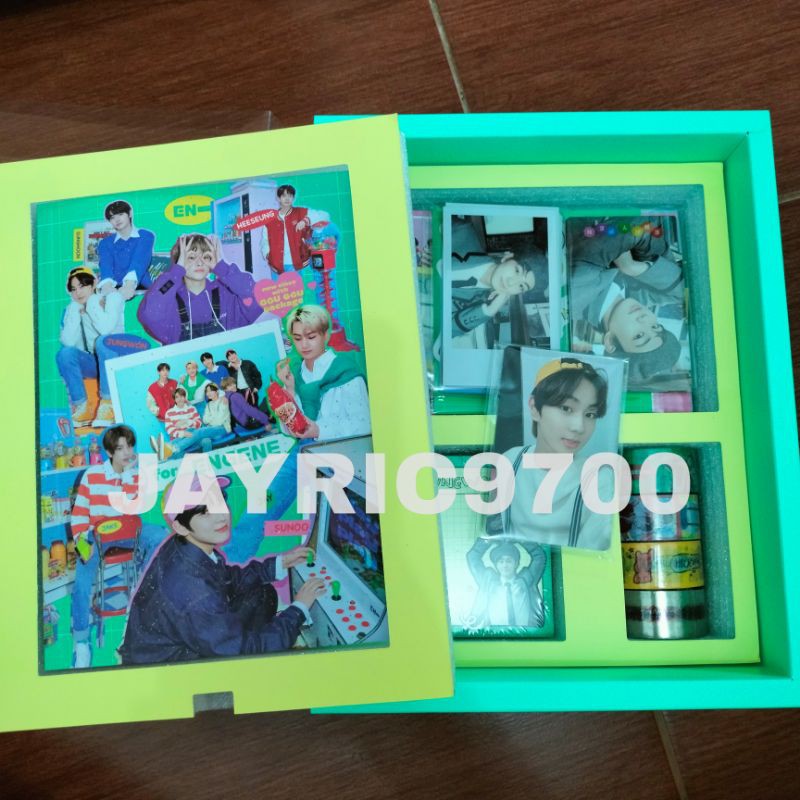 [READY] FULLSET UNSEALED GGU GGU PACKAGE ENHYPEN RPC JUNGWON