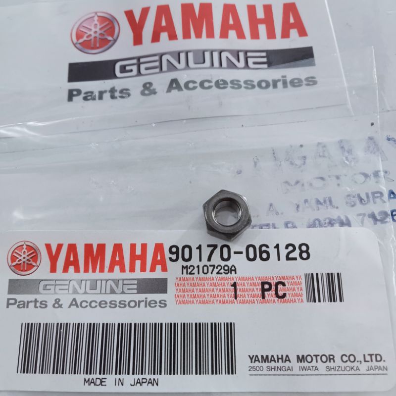 mur stelan klep scorpio original nut stelan klep Yamaha scorpio