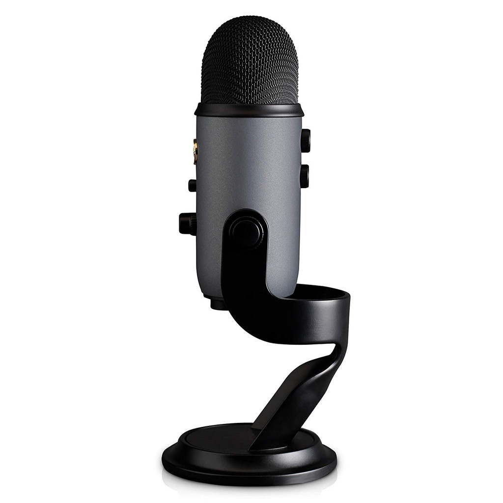 BLUE Microphones YETI USB Microphone - Black Slate Edition (New Color of Blue Yeti Microphones)