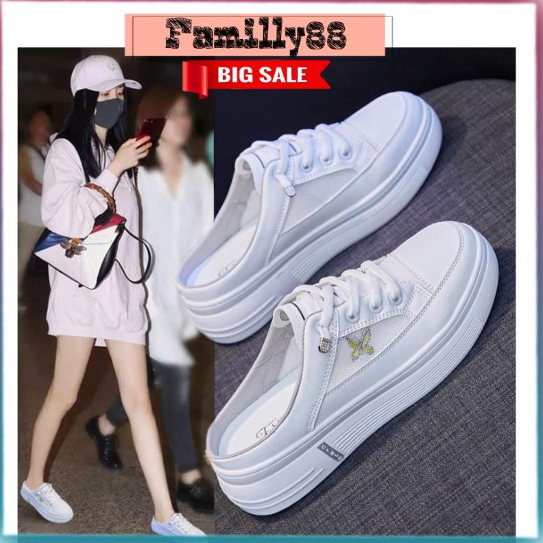 [HOLLXMALL] | COD AC 2125 SEPATU SNEAKERS SELOP WANITA IMPORT TERKINI KOREA SYTLE