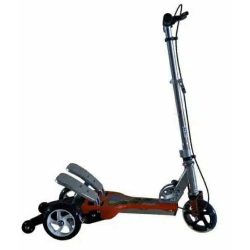 (Go Send) Mainan Anak Skuter Injak RMB Happy New Dual Pedal