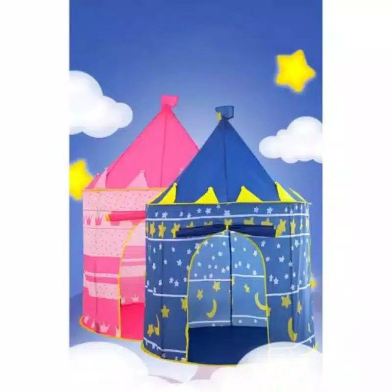 tenda anak bentuk Castel Tenda anak karakter anak / camp tent cars hello kitty frozen mickey