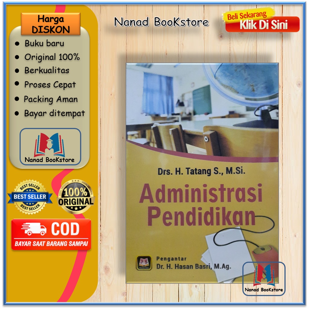 Administrasi Pendidikan oleh Tatang S - Pustaka Setia