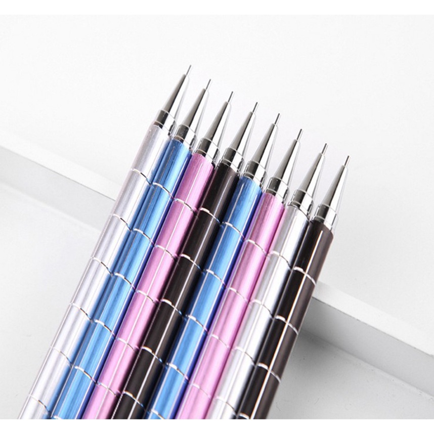 0.5/0.7mm Metal Mechanical Pencil Stationery Creative Press Automatic Pencil For Student