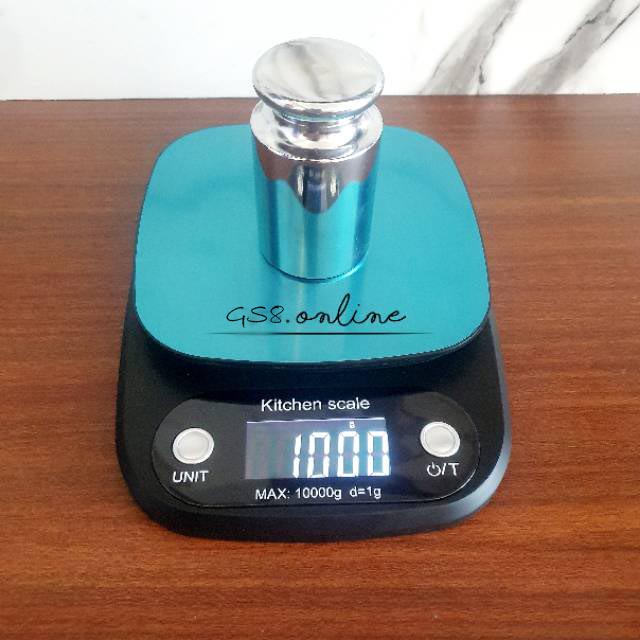 Timbangan Digital 10kg 1 Gram Premium Kitchen Scale High Quality / Timbangan Dapur Digital Kitchen Scale 10kg 1g Elektrik Bumbu Kopi kue Taffware Digipounds Z2S S Grab