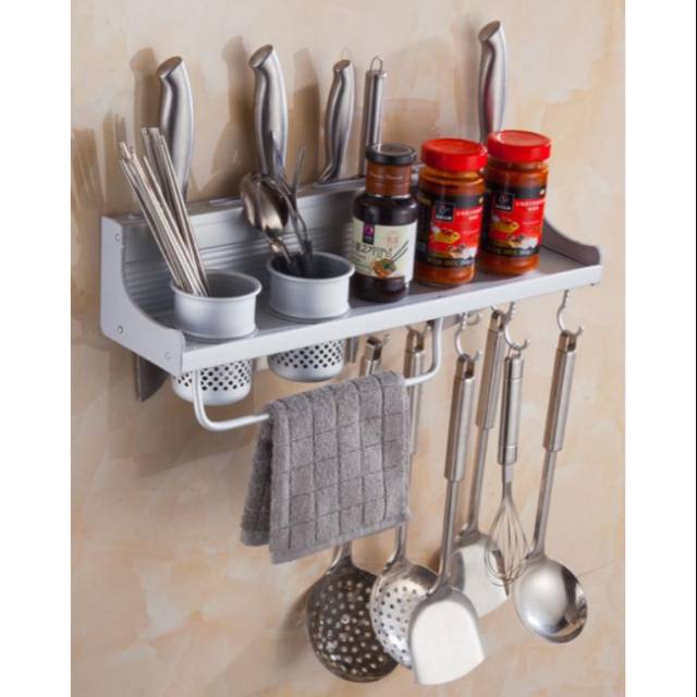 RAK DINDING DAPUR GANTUNG ALUMINIUM SERBAGUNA MULTIFUNGSI RAK DINDING DAPUR GANTUNG ALUMINIUM SERBAGUNA MULTIFUNGSI