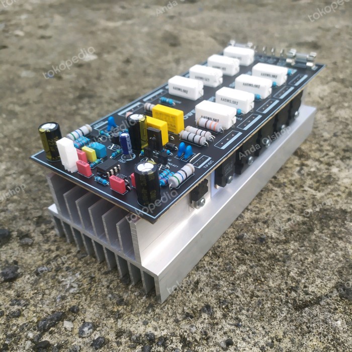 Terlaris Kit Power Amplifier SOCL 506 TEF Driver Plus 4 Set Transistor Final Keren