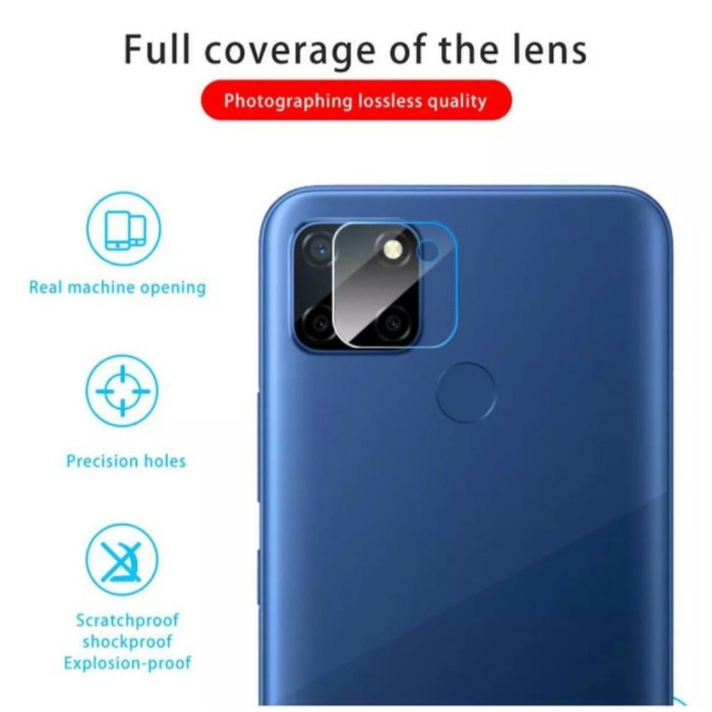 Antigores Tempered glass camera Realme 5 5i x3 c3 c11 c12 c15 6 6 7 pro kamera