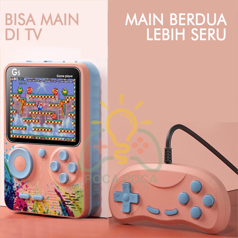 GAMEBOY PVP MAINAN ANAK GAME BOY G5 2player GADGET VERSI GAME PALING LENGKAP DAN PALING UPDATE