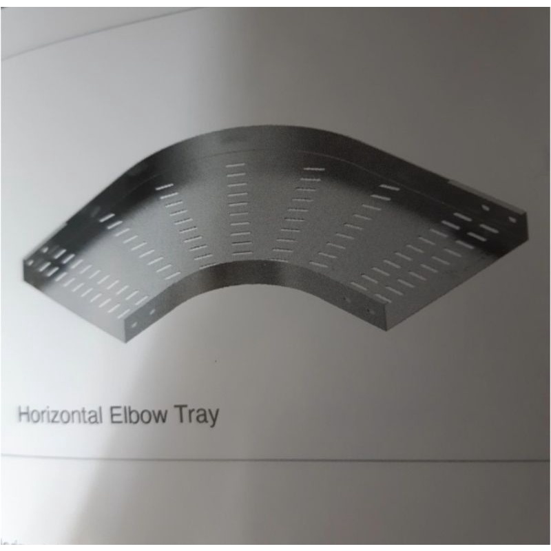 tray tek horizontal elbow tray 400 100 min beli 6