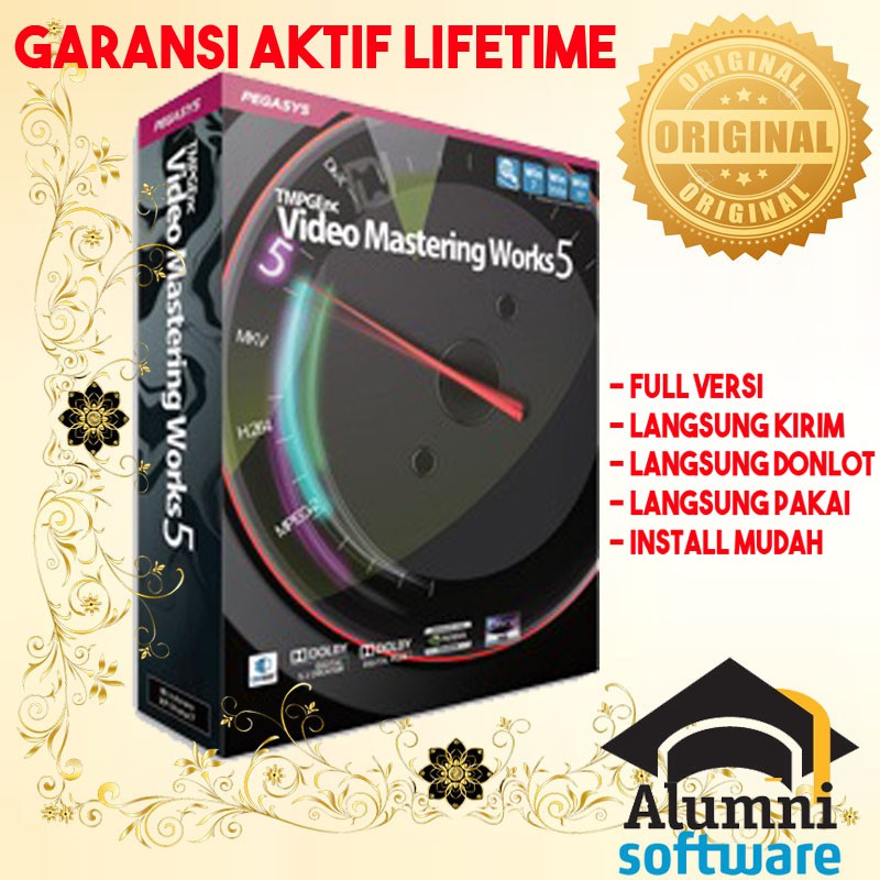 [FULL VERSION] TMPGEnc Video Mastering Works - GARANSI AKTIVASI