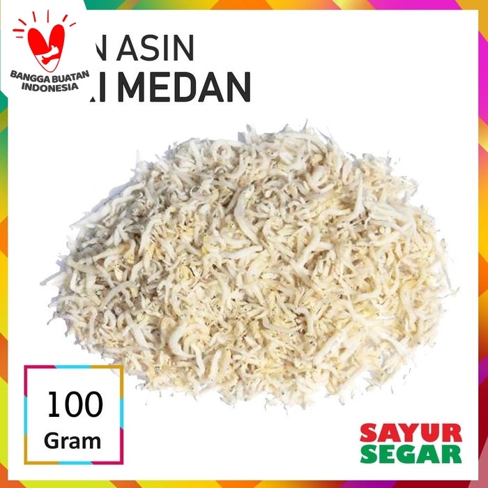 

[CINERE] IKAN ASIN TERI MEDAN [100g]